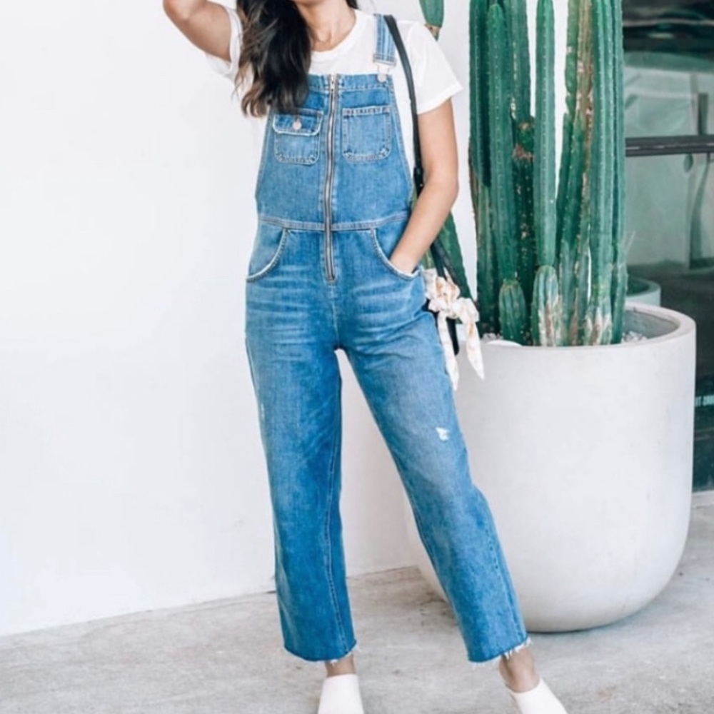 ISO Reformation Benji Overalls, size 2 or 4